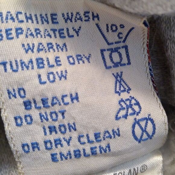 Vintage Bassett Walker Three Stripe Hoodie Sweatshirt - Picture 5 of 8